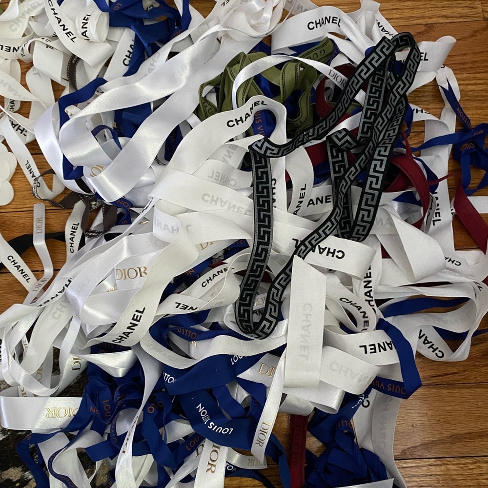 Lot of authentic designer box ribbons